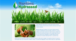 Desktop Screenshot of maritimehydroseed.com